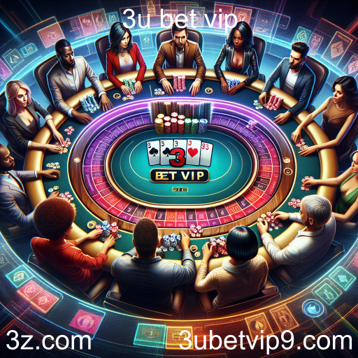 A Emoção do Poker Ao Vivo na 3u bet vip
